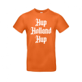 Oranje T-shirt Hup Holland Hup wit bedrukt